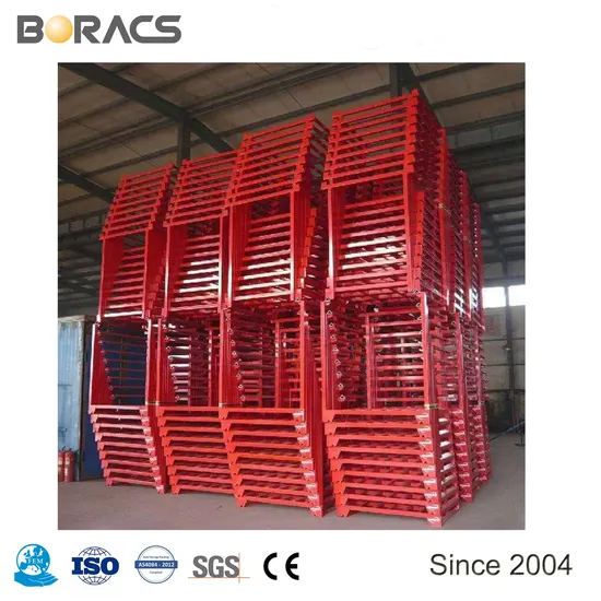 Sistema de estanterías apilables de metal para almacenamiento en almacén personalizado de alta calidad pictures & photos