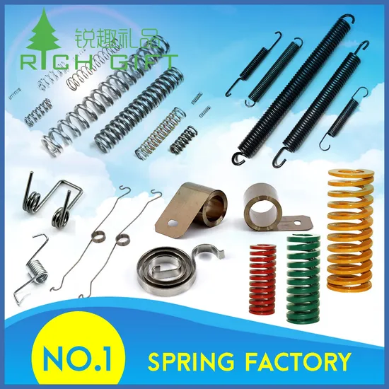 Molla a spirale standard per stampi a iniezione con compressione piatta e sezione rettangolare pictures & photos