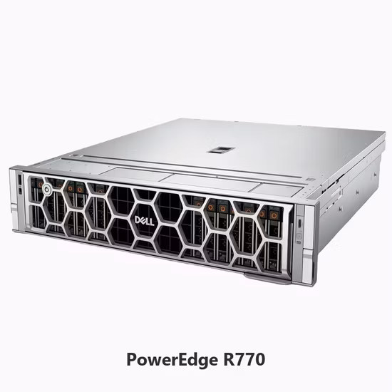 เดลล์ พาวเวอร์เอดจ์ R770 2U เซิร์ฟเวอร์แร็คศูนย์ข้อมูล pictures & photos