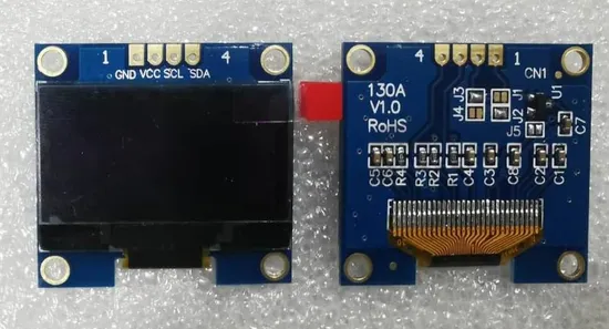 1.3 Zoll OLED Display PCB Module128X64 Auflösung Weiß Blau Farbe 4 Pin I2c Iic Serielles Schnittstellenmodul pictures & photos