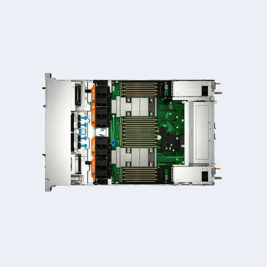 Servidor en rack Dell PowerEdge R670 1U con Xeon 6710E para computación de inferencia de IA pictures & photos