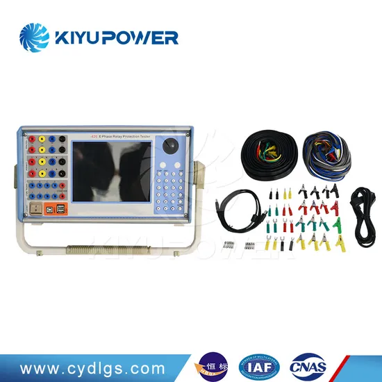 Macchina di prova automatica universale tester di protezione relè a sei fasi tester digitale di protezione relè strumento di prova pictures & photos