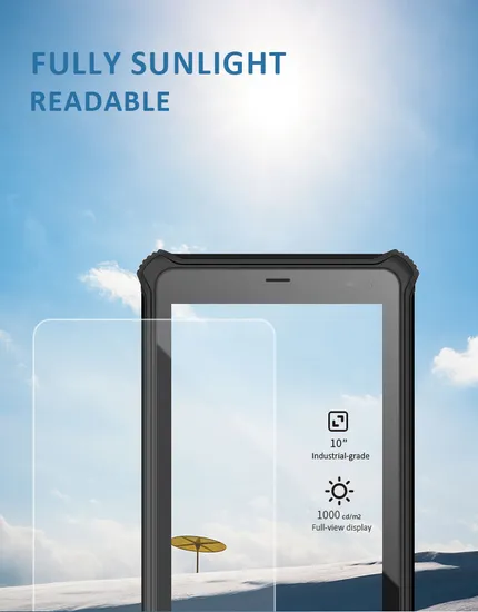 IP67 Robustes Tablet-PC 10 Zoll wasserdicht voll robustes Android Ubuntu Touchscreen Barcode-Scanner robustes Tablet-PC pictures & photos