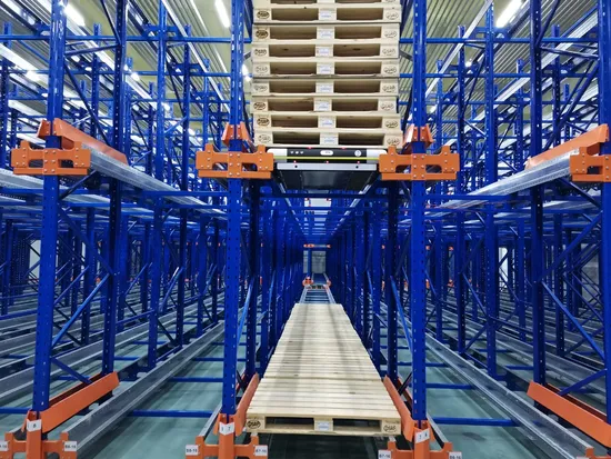 Sistema Inteligente Automático de Estantería de Acero Metálico para Almacenamiento en Almacén con Carro de Radio pictures & photos