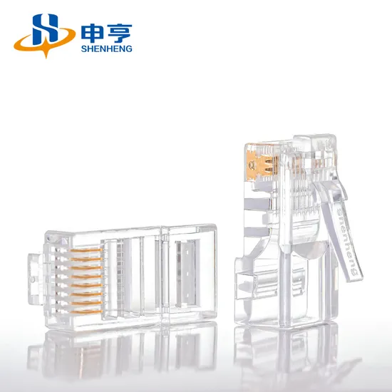 CAT6 모듈러 플러그 6 네트워크 이더넷 UTP 케이블 RJ45 크리스탈 모듈 플러그 8pin CAT6 RJ45 모듈 플러그 pictures & photos