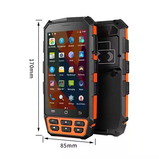 5 Scanner portatile con display da pollice 1d Code/2D Lettore portatile RFID per scansione codici Android pictures & photos