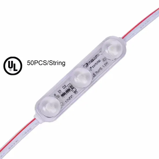 3 LED-module licht met lens 12V DC 6500K Witte ultrasone LED-module voor reclamebord IP65 LED-modules waterdichte LED-module pictures & photos