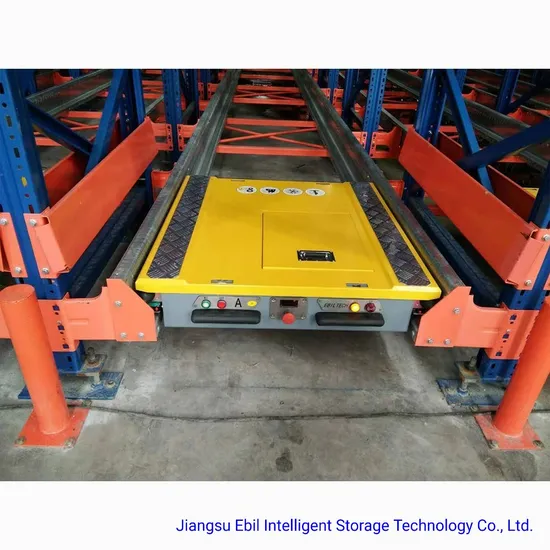 Sistema di stoccaggio automatico, sistema di scaffalature con shuttle radio, controllo elettrico, sistemi di scaffalature con shuttle per pallet. pictures & photos