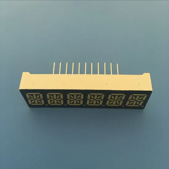 Ultra Helle 0.39-Inch 6-Digit Alphanumerische LED-Anzeigemodul pictures & photos