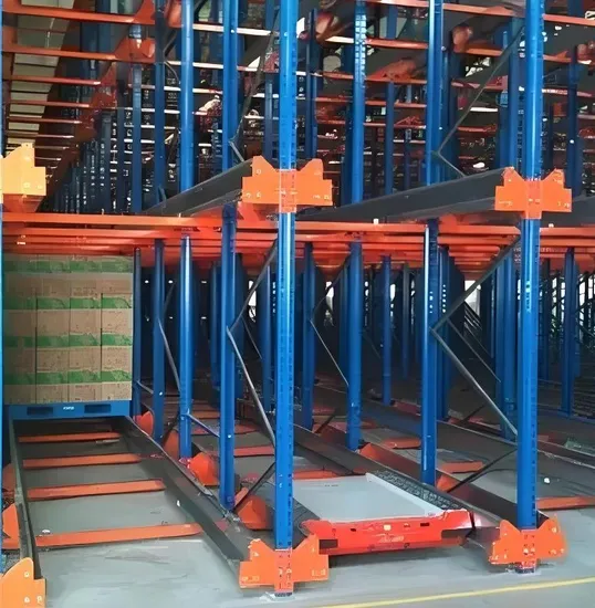 Sistema de estanterías automáticas de palets multifuncional, estanterías de almacenamiento para almacenes, estanterías con carretilla radiofónica para equipos de seguridad en almacenes pictures & photos