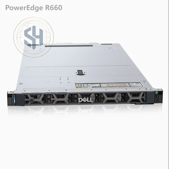Промышленный сервер PowerEdge R660 1U с двумя сокетами для установки в стойку с DDR5 для виртуализации pictures & photos