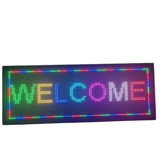P10 LED Laufbandanzeige LED Buchstaben maßgeschneiderte LED Kanalbuchstaben Außenbeschilderung LED Nachrichtenschild pictures & photos