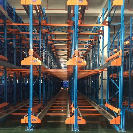 Sistem Penyimpanan Otomatis Gudang Rak Otomatis Kereta Pallet Rak Shuttle Sistem Fifo pictures & photos