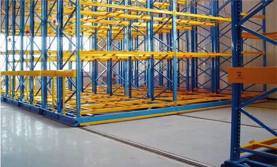 Harga Pabrik Kompetitif Sistem Rak Pallet Penyimpanan Gudang Otomatis Racking Bergerak pictures & photos