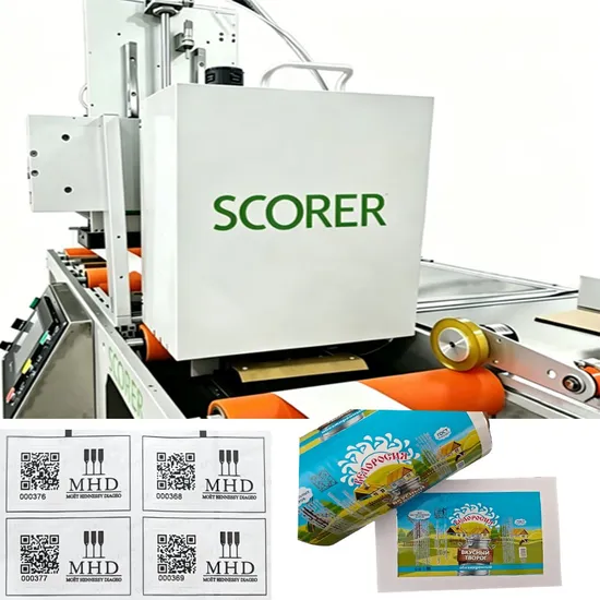 Mesin Pencetakan Inkjet Kode Barcode dengan Tinta Fluorescent Anti Pemalsuan pictures & photos