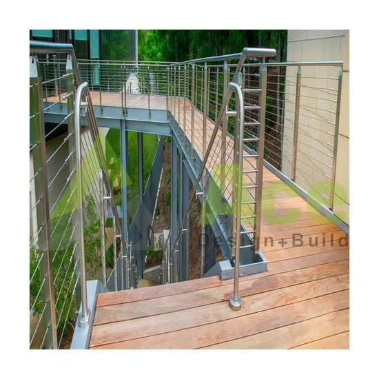 Edelstahlseilzaun Geländer System Balkon Drahtseil Geländer Kabel pictures & photos