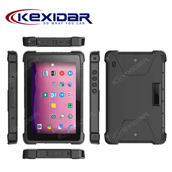 サンプルカスタマイズバーコードスキャナー IP65 グレード防水頑丈極限タブレットPC 8000mAh 10.1 インチ頑丈タブレットAndroid pictures & photos
