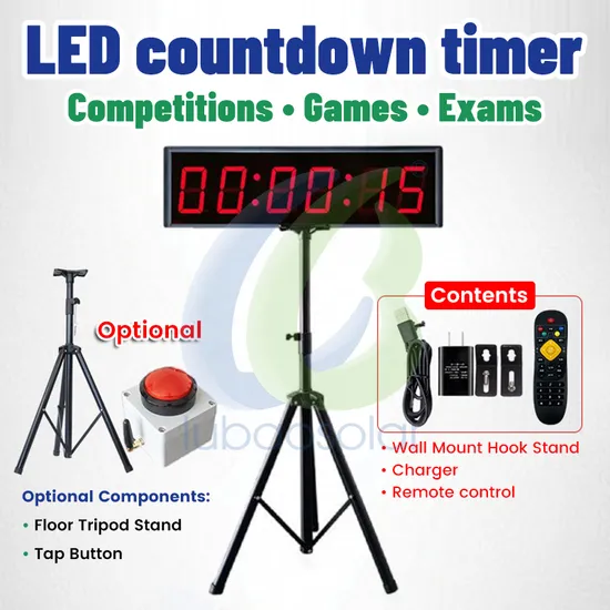 Handauslöser Countdown Stoppuhr Hochlaufintervall LED-Timer pictures & photos