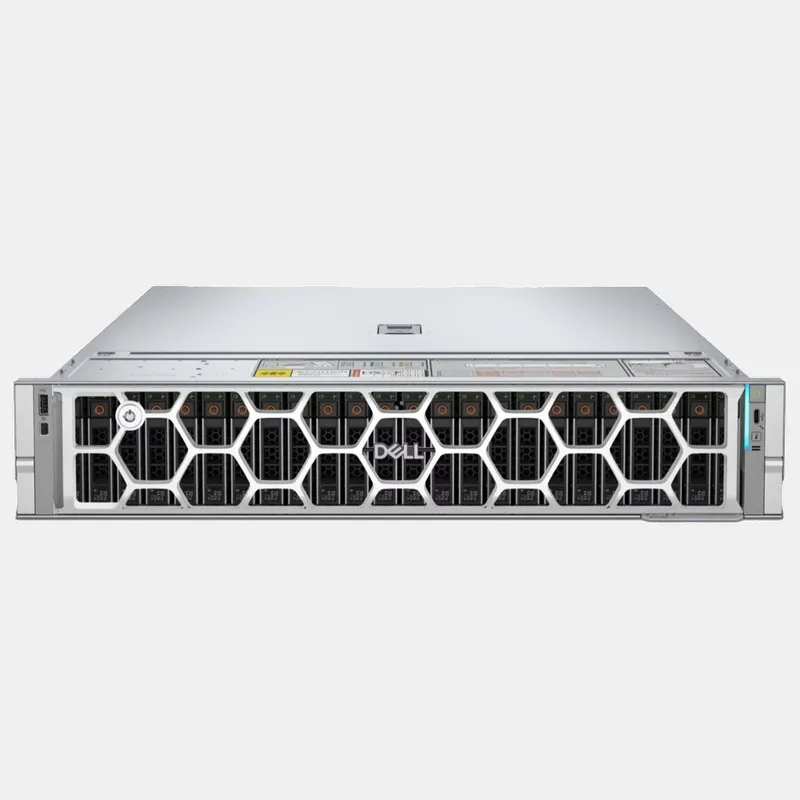 Servidor en rack Dell PowerEdge R7725 con EPYC 9455, caja de estación de trabajo para inferencia de IA pictures & photos