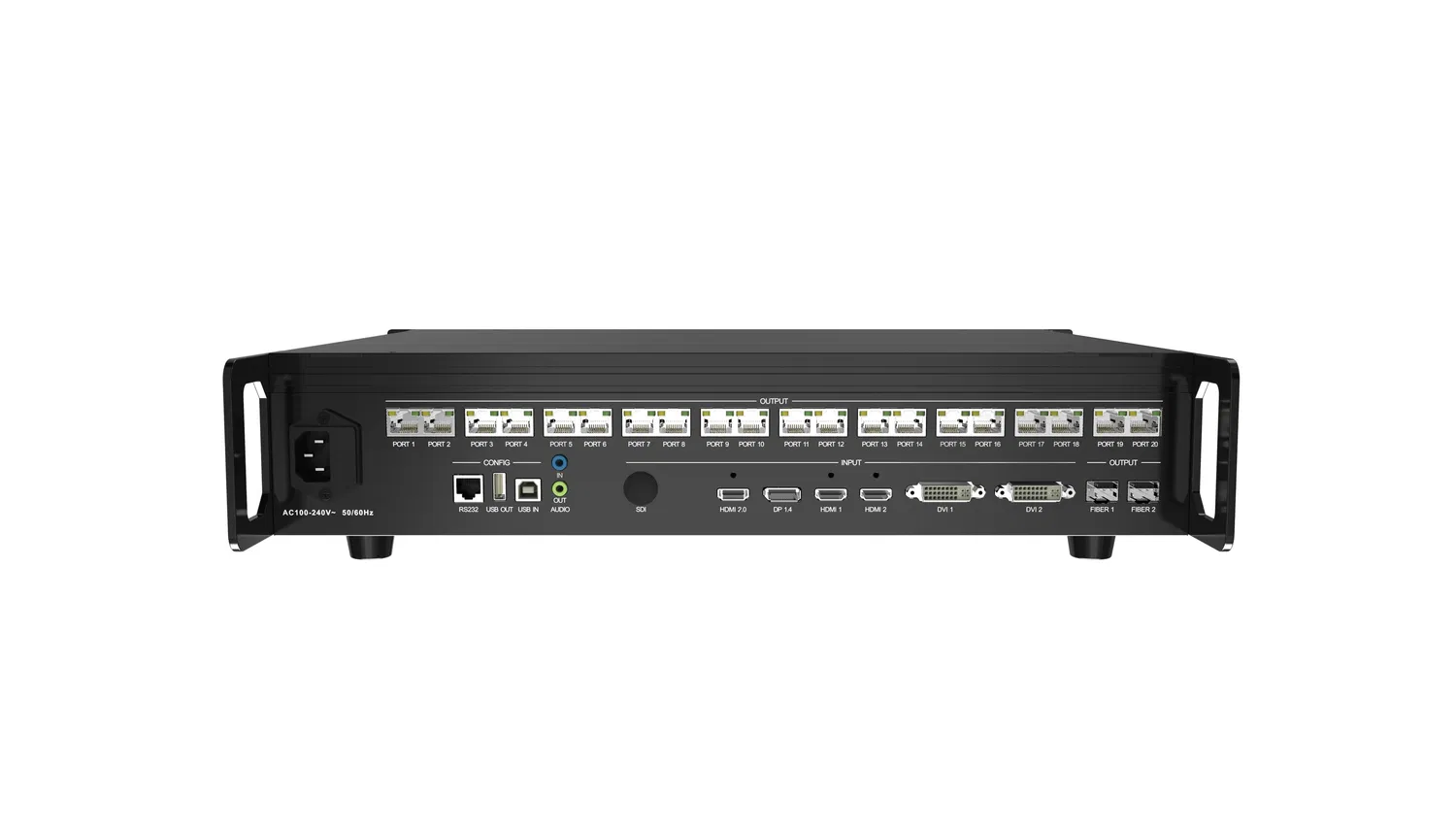 การควบคุมกล่องส่งสัญญาณ LED Display Screen Synchronous ของ Colorlight X20 ตัวประมวลผลวิดีโอหลัก ควบคุมผนังวิดีโอ LED pictures & photos