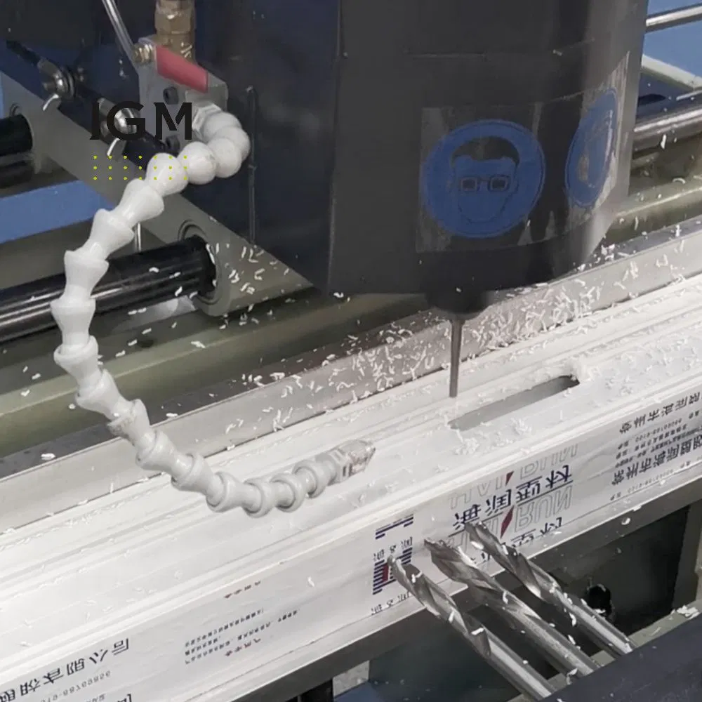 Einachsige PVC-Fräs- und Bohrmaschine, UPVC-Kopierfräse, Maschine zur Herstellung von PVC-Fenstern pictures & photos