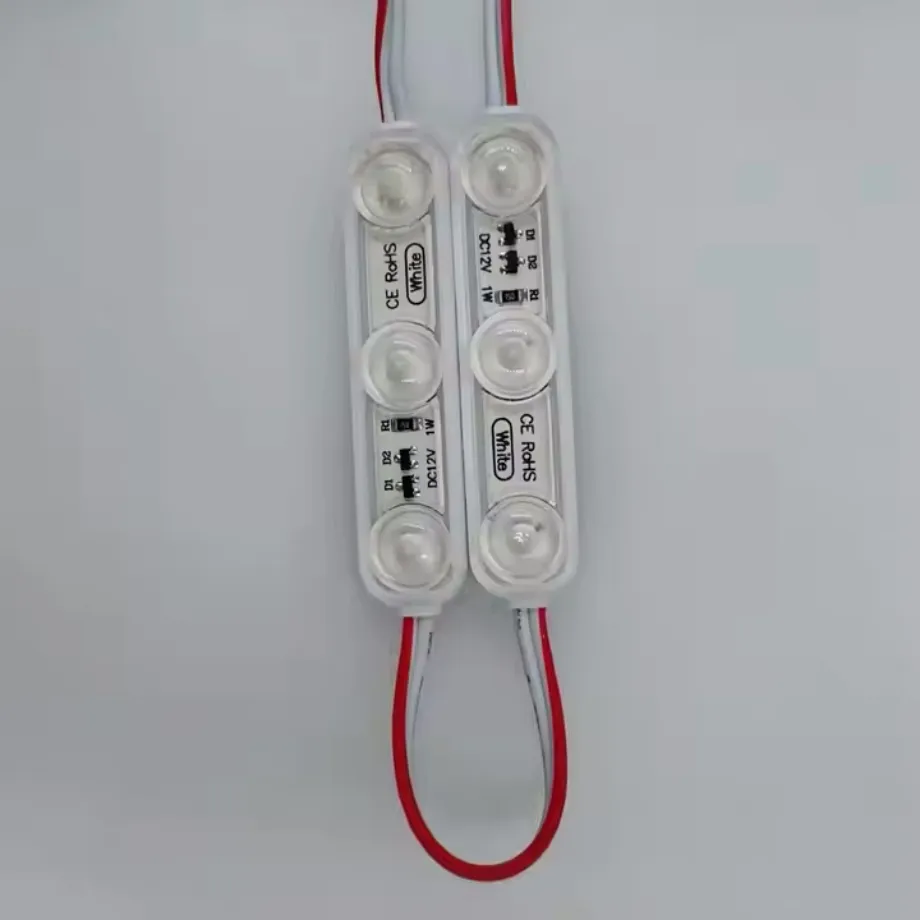 3 LED-module licht met lens 12V DC 6500K Witte ultrasone LED-module voor reclamebord IP65 LED-modules waterdichte LED-module pictures & photos