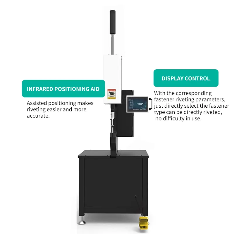 Customize 0-8 Tons 80kN Pneumatic Orbital Riveting Machine, Automatic Riveting Machine, Processing Self Clinching Fasteners pictures & photos
