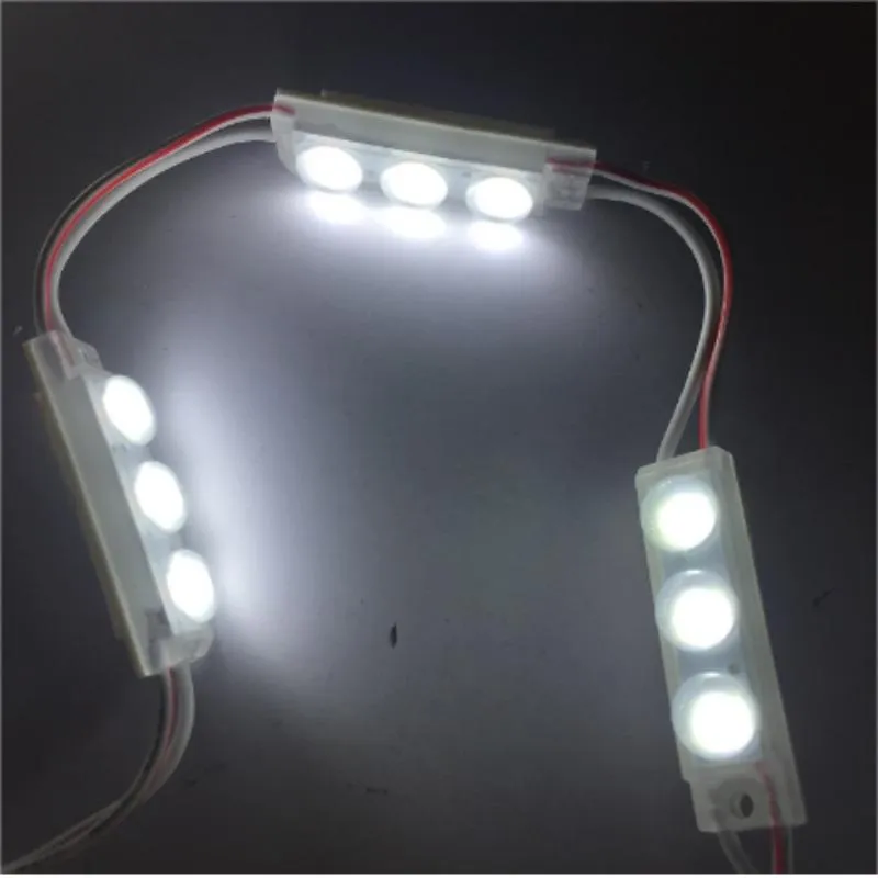 Módulo de Luz LED con Lente Impermeable 1W Módulo de Moldeo por Inyección Mini 3LED Módulo pictures & photos