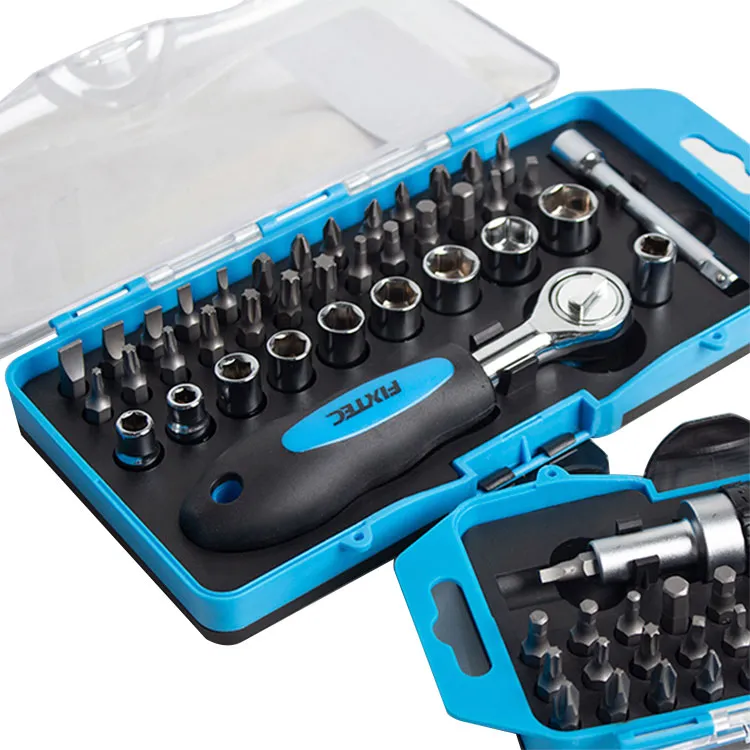 Set de Herramientas Manuales Fixtec 38PCS Destornillador de Puntas Múltiples con Carraca Destornillador Electricista Juego de Destornilladores pictures & photos