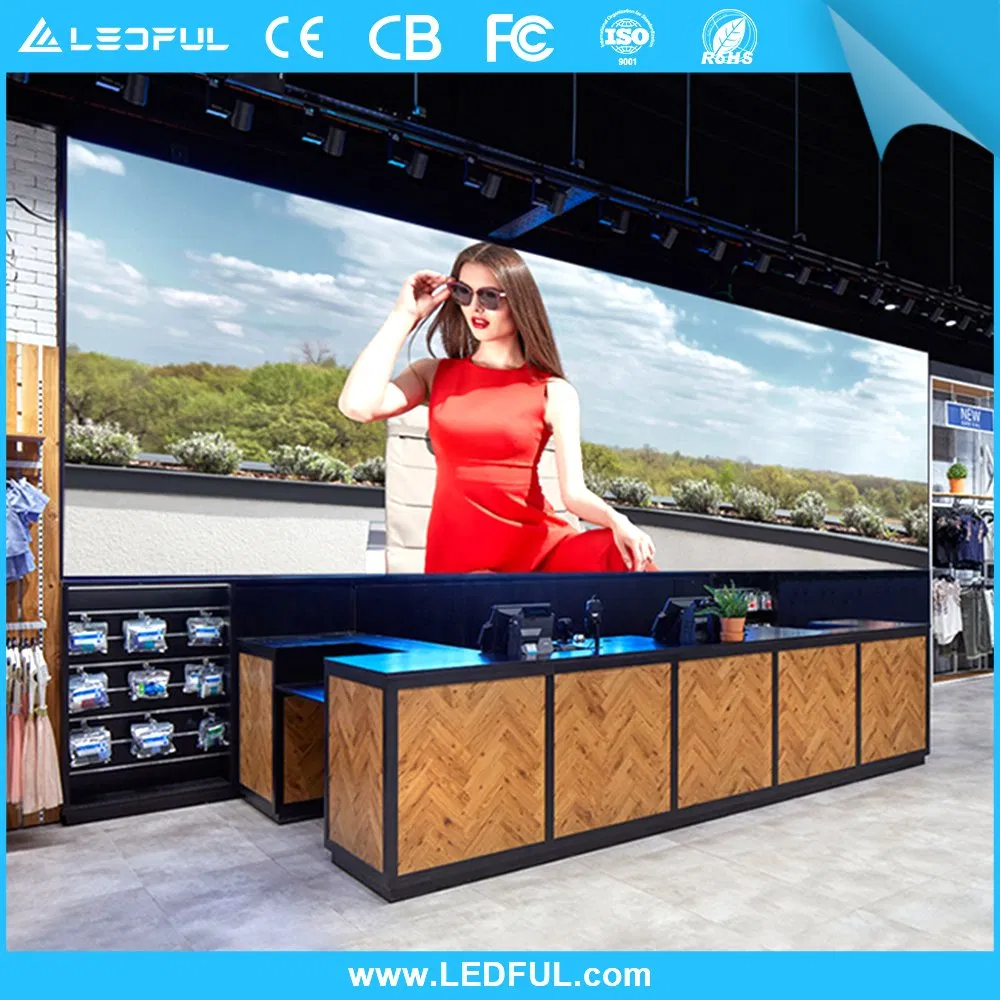 고해상도 HD P2 실내 LED 간판 디스플레이 풀 컬러 모듈 광고 LED 디스플레이 화면 pictures & photos