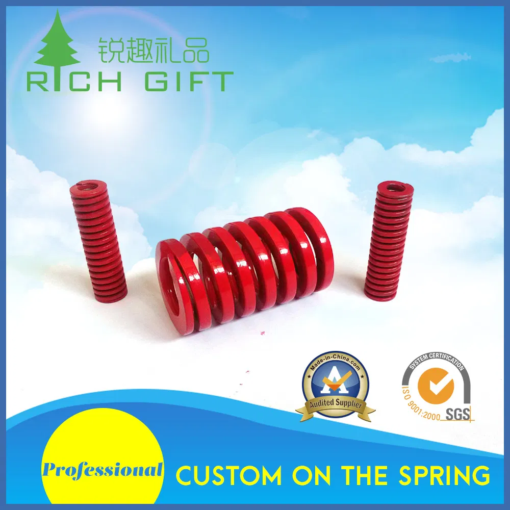 Molla a spirale standard per stampi a iniezione con compressione piatta e sezione rettangolare pictures & photos
