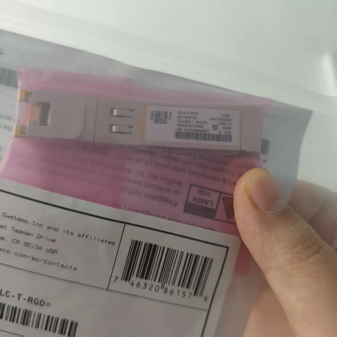 Glc-T-Rgd Rugged SFP-Transceiver 1000base-T RJ45 Kupfermodul pictures & photos