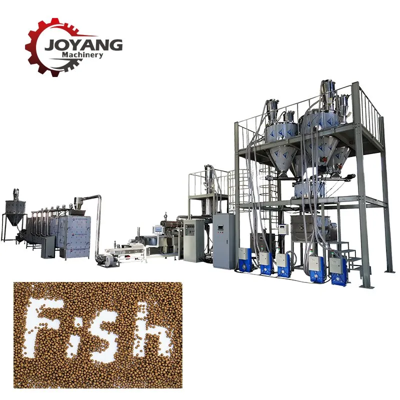Machine de fabrication d'aliments flottants pour poissons à haute capacité de production pictures & photos