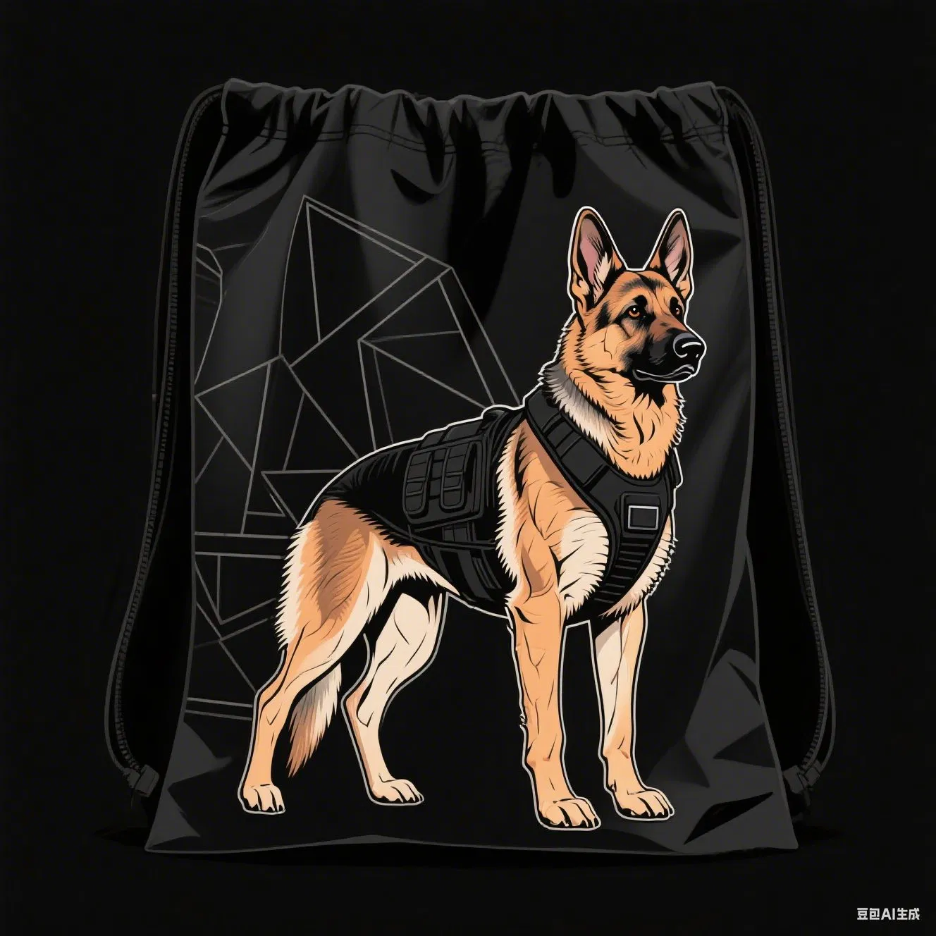 Sublimation String Nylon Waterproof Drawstring Bag Custom Logo Polyester Custom Backpack Gym Sport Drawstring Bag with Logo pictures & photos