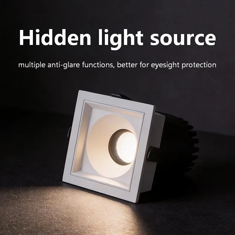 Halolite quadratischer randloser verstellbarer MR16-Modulfrontring für eingebettete LED-Lampe pictures & photos