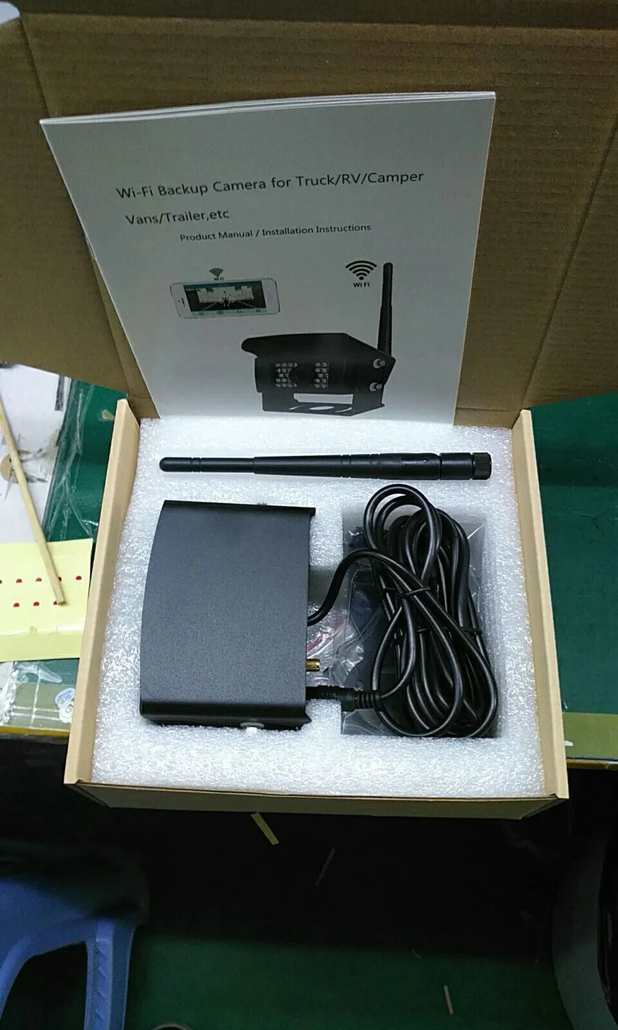 WiFi Android Mobiele Draadloze Nachtzicht Achteruitkijkcamera Achteruitrijden Bus pictures & photos