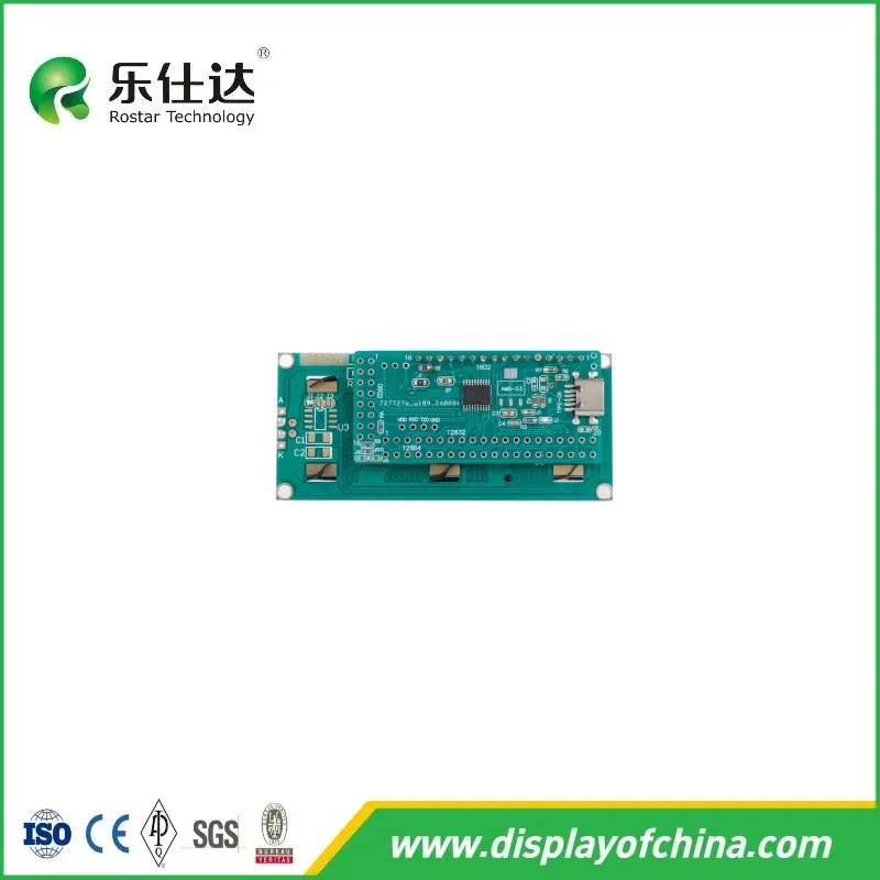 1602 Modulo Display LCD 16X2 Modulo LCD Seriale Verde Retroilluminato pictures & photos