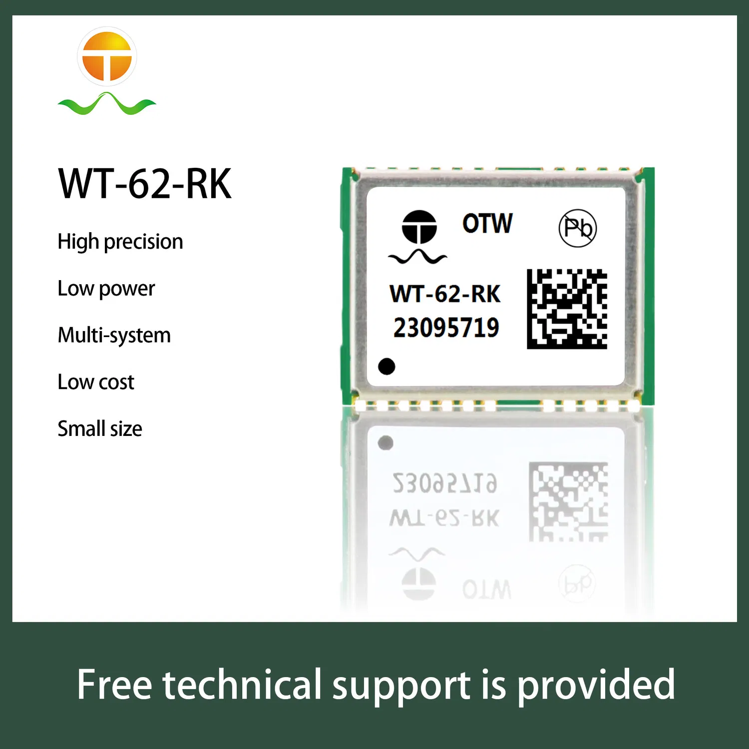 Salvar Wt-62-Rk Módulo de GPS RTK de Drone de Alta Precisão para Posicionamento de Carro a Baixo Preço Módulo de GPS de Levantamento Módulo GNSS pictures & photos