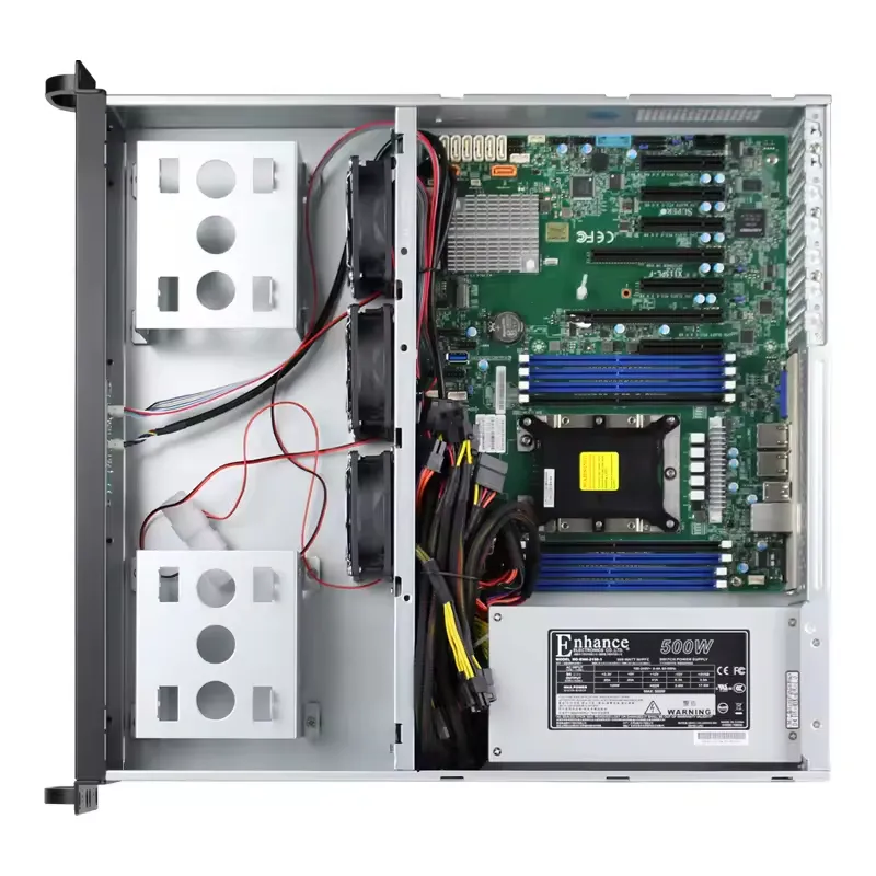 2u Gabinete de Servidor Montável em Rack Chassi de Servidor Computador Industrial pictures & photos