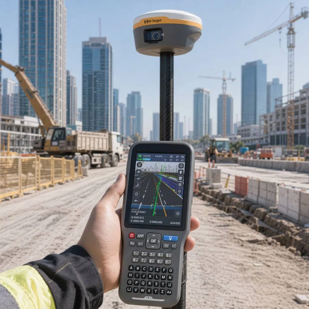 Merhaba Hedef V600L Taşınabilir Lazer İkili Kamera Rtk Ölçüm Aletleri Gnss Alıcısı Rtk Kalıcı Kod Hatasız pictures & photos