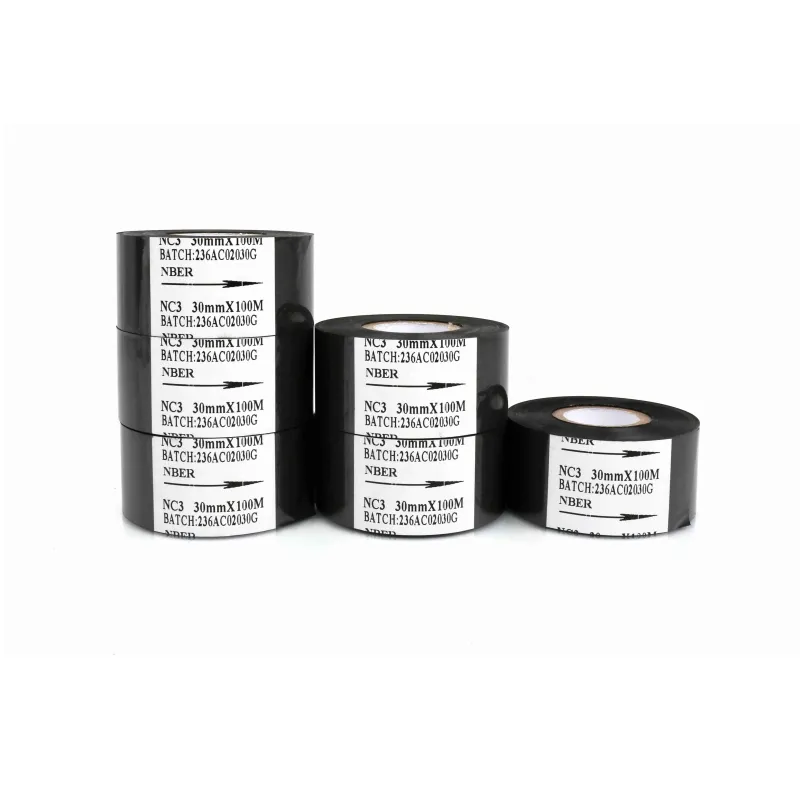 เครื่องพิมพ์ริบบอน 30mm 100m Nc3 บรรจุริบบอนพิมพ์ความร้อน pictures & photos