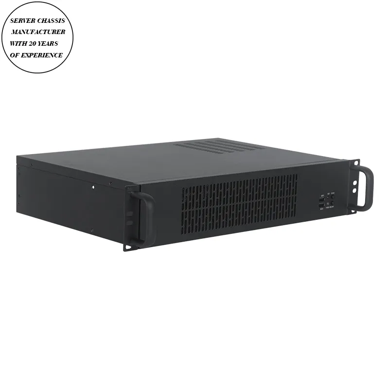 ショート 300mm デプスラックPCシャーシ 2u ラックマウントコンピュータケース pictures & photos