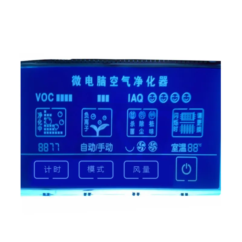 一般的な小型機器グラフィックモジュールのモノクロ文字セグメントスクリーン LCD コントロールモジュール装備 pictures & photos