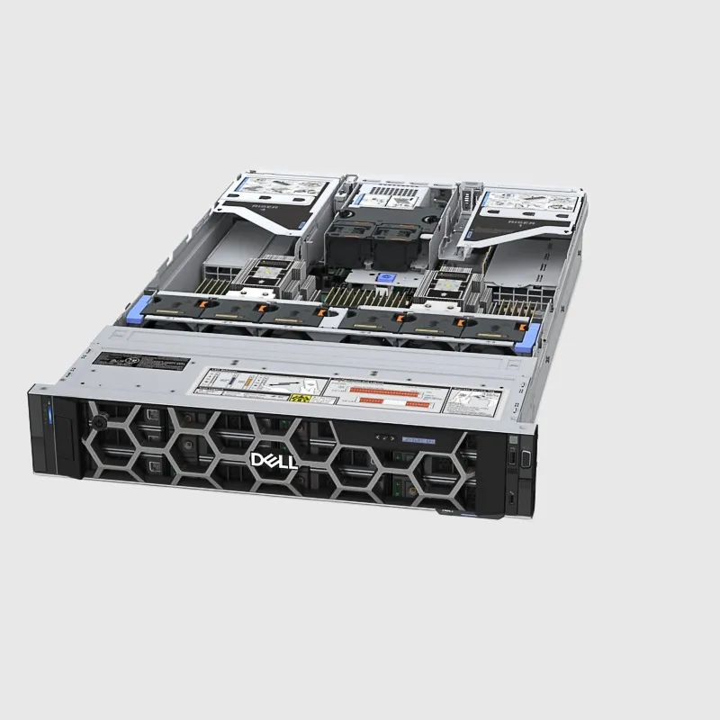พาวเวอร์เอดจ์ R7725 2U เซิร์ฟเวอร์แร็ค AMD DDR5 ปัญญาประดิษฐ์/การเรียนรู้ของเครื่อง การวิเคราะห์ข้อมูลขนาดใหญ่ pictures & photos