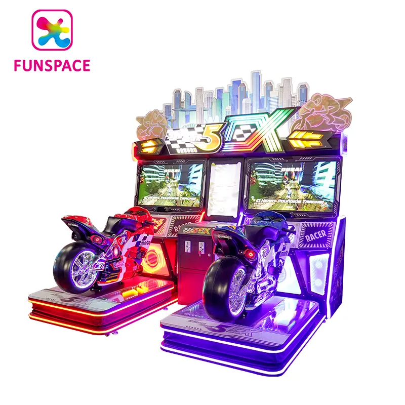 ฟันสเปซ 5D เครื่องเกมแข่งรถ เกมจำลองการขับขี่ เกมอาร์เคดแข่งรถ เครื่องเกม pictures & photos