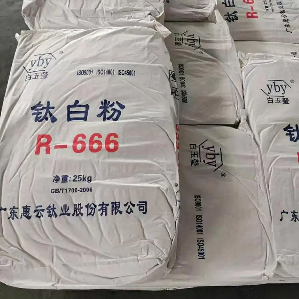 高い白色度のR-666二酸化チタンルチルTiO2工業用インク用 pictures & photos