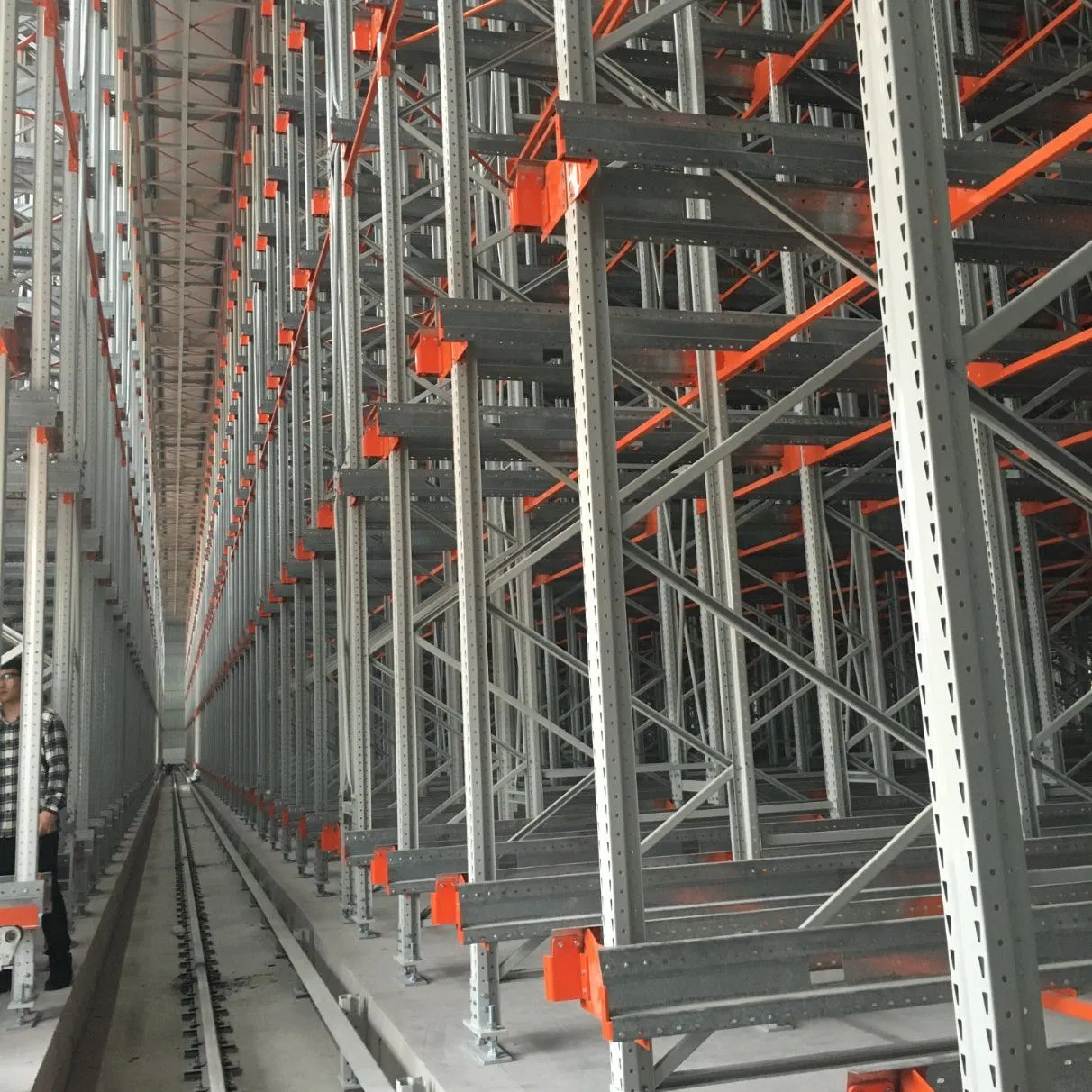 Hệ thống kệ chứa hàng tự động trong kho, kệ chứa hàng bằng pallet cho kho công nghiệp, hệ thống kệ chứa hàng bằng xe đẩy pictures & photos