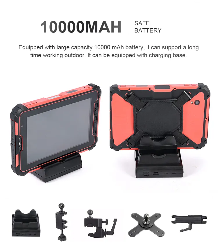 8 Tablet Mini PC Tahan Air Tangguh Android Pemindai Kode Batang Tablet pictures & photos