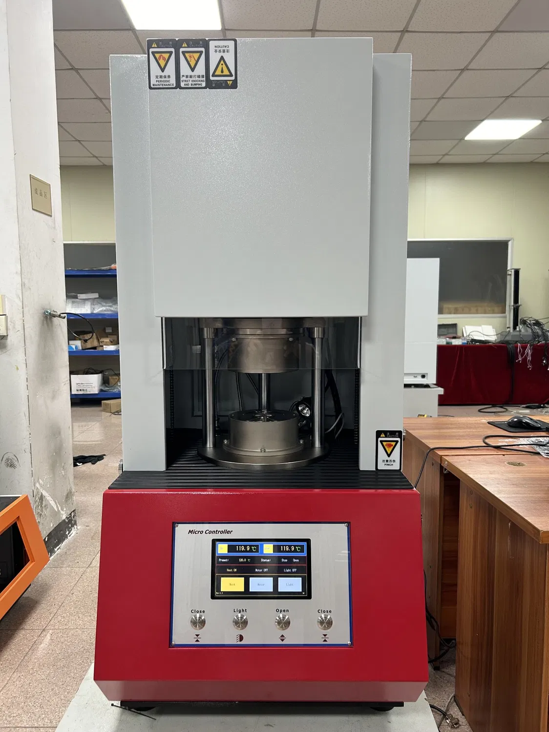 ASTM D5289 ISO 6502 高精度移動式ダイレオメーター Mdr ゴムレオメーター プラスチック加硫ゴム ローターレス ノーローター レオメーター pictures & photos