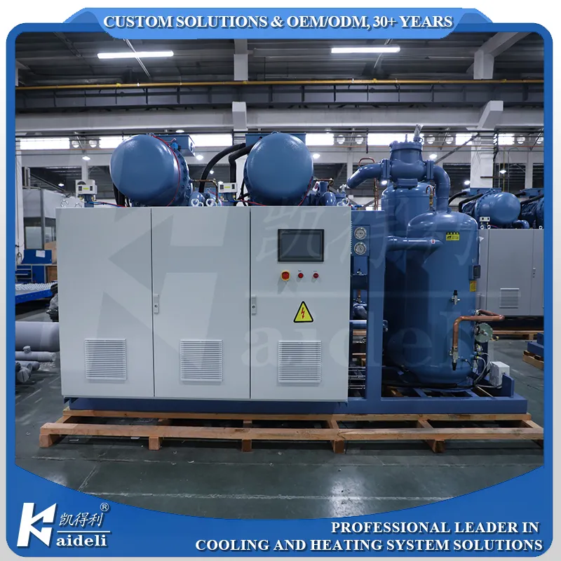 Globale Standard-Inverter-Parallelschrauben-Kondensatoreinheit für Mehrkompressorsystem pictures & photos